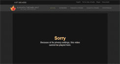 Desktop Screenshot of kanatatremblant.com